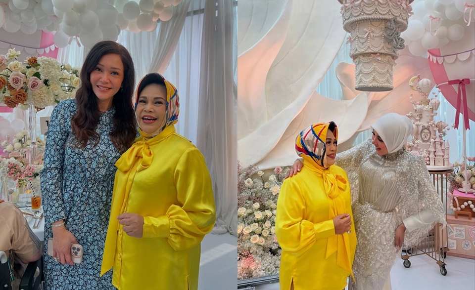 Maia Estianty Tampil Sederhana Tapi Mewah di Ultah Syahrini [Instagram]